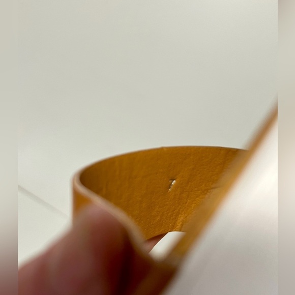 🛍️PIERRE DUMAS Tan ankle strap platform sandals size 7‎ - Picture 7 of 10